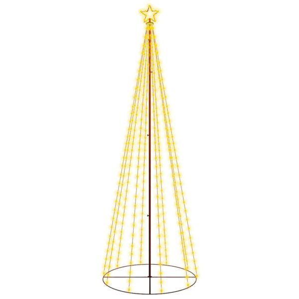 Christmas Cone Tree Warm White 310 LEDs 100x300 cm