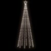 Christmas Cone Tree Cold White 310 LEDs 100x300 cm