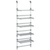 5-Tier Hanging Laundry Drying Rack Aluminium