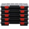 Assortment Boxes 10 pcs 34.5x25x5 cm Polypropylene