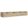 Wall Cabinets 2 pcs Sonoma Oak 68x30x20 cm Engineered Wood
