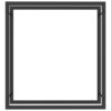 Firewood Rack Matt Black 80x28x86 cm Steel