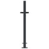 Garden Gate Anthracite 105x105 cm Steel Square Design
