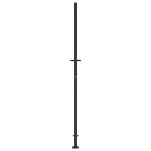 Garden Gate Anthracite 105x205 cm Steel Square Design