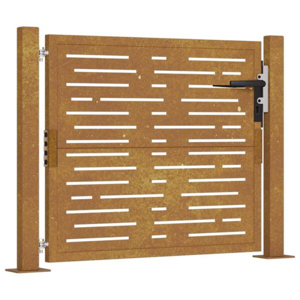 8720287217220_a_en_hd_1.jpg Garden Gate 105x105 cm Corten Steel Square Design