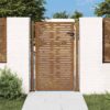 Garden Gate 105x155 cm Corten Steel Square Design