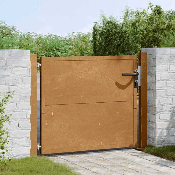 Garden Gate 105x105 cm Corten Steel