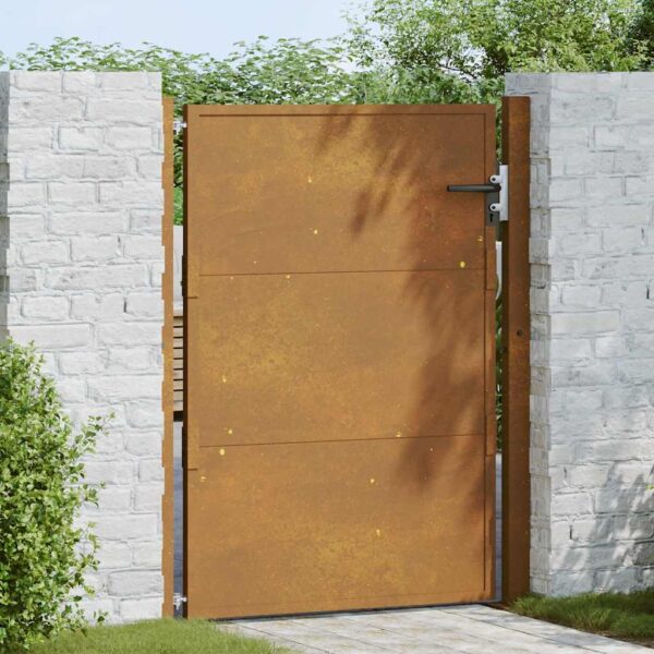 Garden Gate 105x155 cm Corten Steel