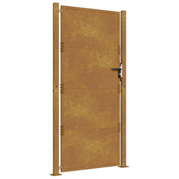Garden Gate 105x205 cm Corten Steel