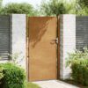 Garden Gate 105x205 cm Corten Steel