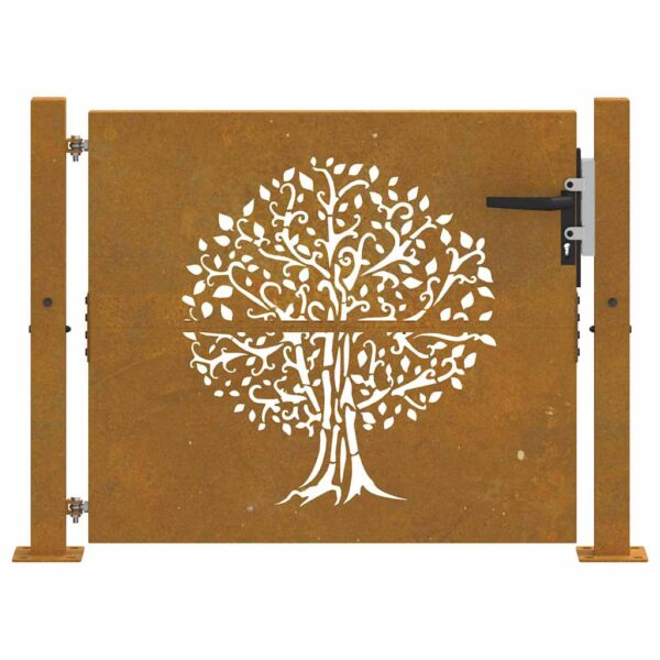 8720287217404_a_en_hd_1.jpg Garden Gate 105x105 cm Corten Steel Tree Design