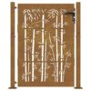 8720287217657_g_en_hd_2.jpg Garden Gate 105x130 cm Corten Steel Bamboo Design