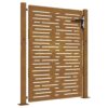Garden Gate 105x130 cm Corten Steel Square Design