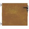 Garden Gate 85x75 cm Corten Steel