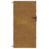 Garden Gate 85x175 cm Corten Steel
