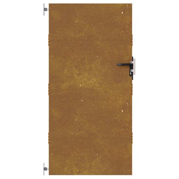 Garden Gate 85x175 cm Corten Steel