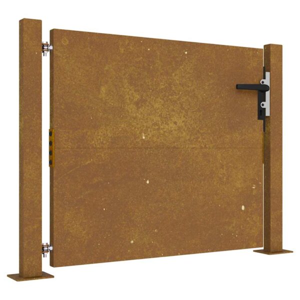 Garden Gate 105x80 cm Corten Steel
