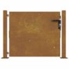Garden Gate 105x80 cm Corten Steel