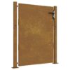 Garden Gate 105x130 cm Corten Steel