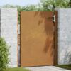 Garden Gate 105x130 cm Corten Steel