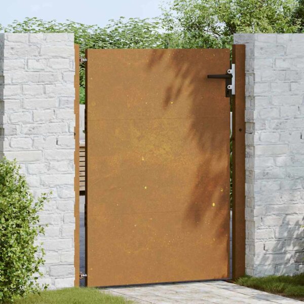 Garden Gate 105x130 cm Corten Steel