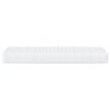 Foam Mattress White 100x200 cm Hardness H2 H3