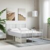 Foam Mattress White 140x200 cm Hardness H2 H3