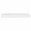 Foam Mattress White 140x200 cm Hardness H2 H3