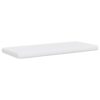Foam Mattress White 90x190 cm 7-Zone Hardness 20 ILD