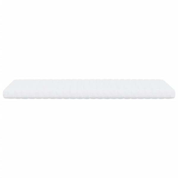Foam Mattress White 90x190 cm 7-Zone Hardness 20 ILD