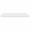 Foam Mattress White 140x190 cm 7-Zone Hardness 20 ILD