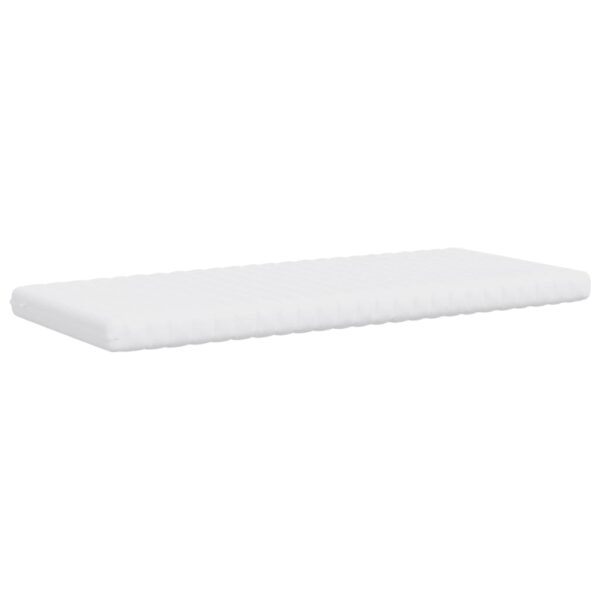 Foam Mattresses 2 pcs White 90x200 cm 7-Zone Hardness 20 ILD