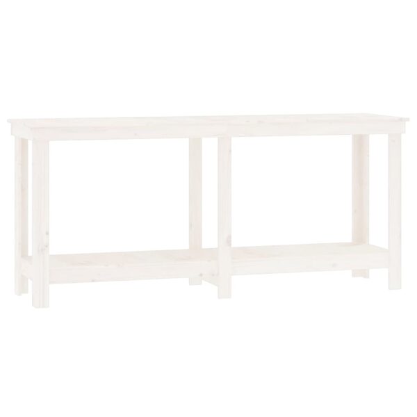 8720845520045_a_en_hd_1.jpg Work Bench White 180x50x80 cm Solid Wood Pine