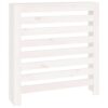 Radiator Cover White 79.5x19x84 cm Solid Wood Pine