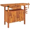 8720845554781_a_en_hd_1.jpg Workbench with Drawer and Vices 124x52x83 cm Solid Wood Acacia