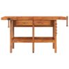 8720845554804_g_en_hd_2.jpg Workbench with Drawers and Vices 162x62x83 cm Solid Wood Acacia