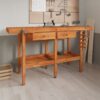 8720845554804_m_en_hd_1.jpg Workbench with Drawers and Vices 162x62x83 cm Solid Wood Acacia