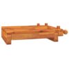 Workbench Tabletop with Vice 52x36x9.5 cm Solid Wood Acacia