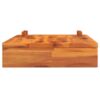Workbench Tabletop with Vice 52x36x9.5 cm Solid Wood Acacia