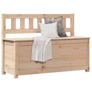 Bench 110x41x76.5 cm Solid Wood Pine