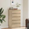8720845679262_g_en_hd_1.jpg Drawer Cabinet Sonoma Oak 60x36x103 cm Engineered Wood