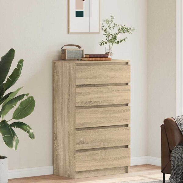 8720845679262_g_en_hd_1.jpg Drawer Cabinet Sonoma Oak 60x36x103 cm Engineered Wood