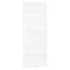 Barn Door White 80x1.8x204.5 cm Solid Wood Pine