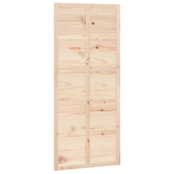 Barn Door 90x1.8x214 cm Solid Wood Pine