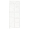 Barn Door White 90x1.8x214 cm Solid Wood Pine