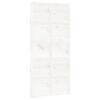 Barn Door White 100x1.8x214 cm Solid Wood Pine