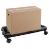 Transport Trolleys 2 pcs Black Polypropylene 200 kg