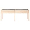 Planter with Liner 203x53x76 cm Solid Wood Fir