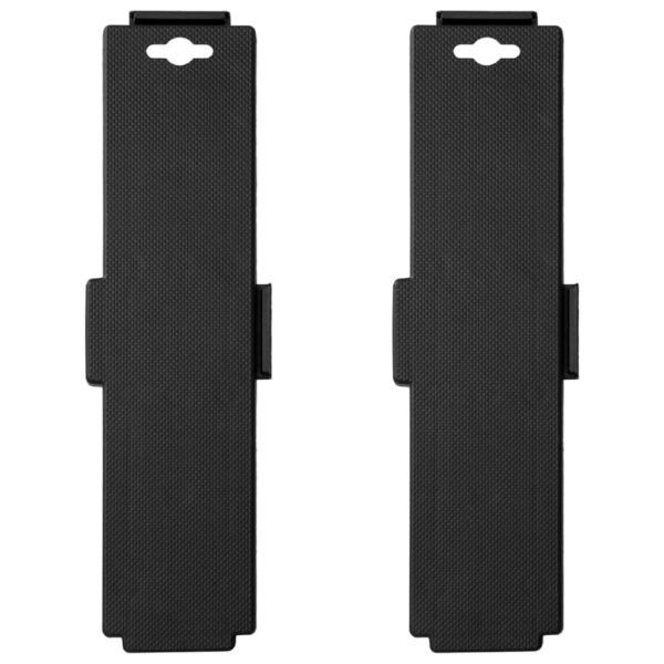 Moving Dollies with 4 Wheels 2 pcs Black Polypropylene 170 kg