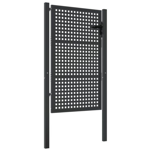 Garden Gate Anthracite 105x150 cm Steel